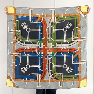 MaraSilk Pure Mulberry Silk Scarf - Square Crepe Satin MS894 41" x 41" MS89402