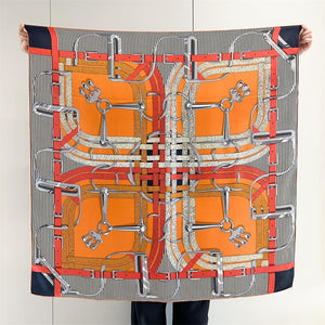 MaraSilk Pure Mulberry Silk Scarf - Square Crepe Satin MS894 41" x 41" MS89401