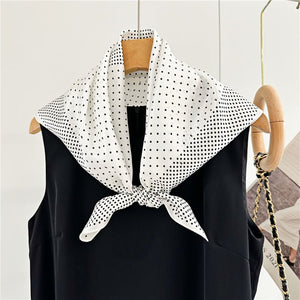 MaraSilk Pure Mulberry Silk Scarf - Square Crepe Satin MS92