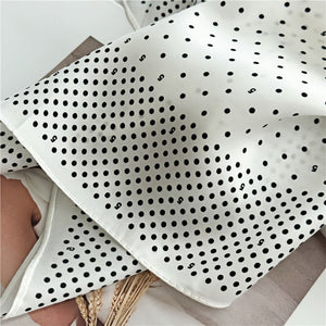 MaraSilk Pure Mulberry Silk Scarf - Square Crepe Satin MS92