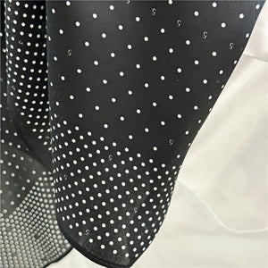 MaraSilk Pure Mulberry Silk Scarf - Square Crepe Satin MS92