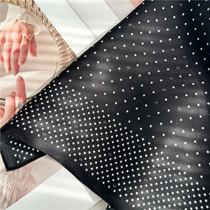 MaraSilk Pure Mulberry Silk Scarf - Square Crepe Satin MS92