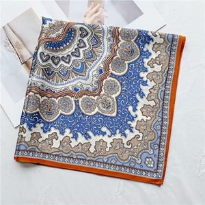 MaraSilk Pure Mulberry Silk Scarf - Square Crepe Satin MS93