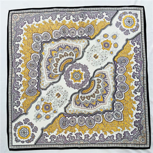 MaraSilk Pure Mulberry Silk Scarf - Square Crepe Satin MS93 25" x 25" MS9301