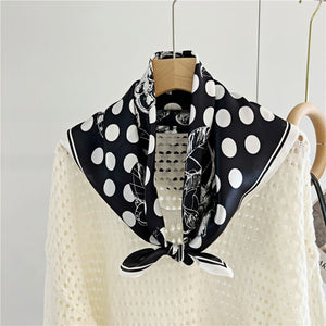 MaraSilk Pure Mulberry Silk Scarf - Square Crepe Satin MS94