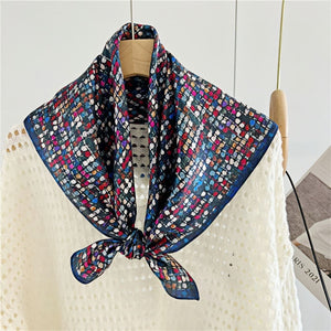 MaraSilk Pure Mulberry Silk Scarf - Square Crepe Satin MS94