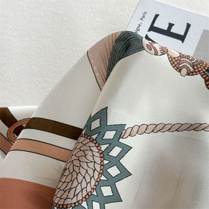 MaraSilk Pure Mulberry Silk Scarf - Square Crepe Satin MS960