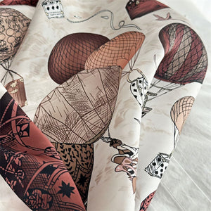 MaraSilk Pure Mulberry Silk Scarf - Square Crepe Satin MS98