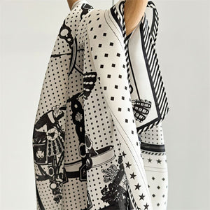 MaraSilk Pure Mulberry Silk Scarf - Square Crepe Satin MS99