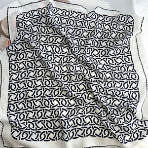 MaraSilk Pure Mulberry Silk Scarf - Square Double Crepe MS232