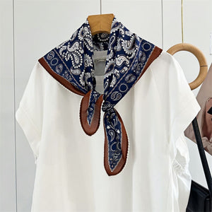 MaraSilk Pure Mulberry Silk Scarf - Square Double Crepe MS232