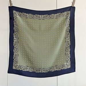 MaraSilk Pure Mulberry Silk Scarf - Square Double Crepe MS234 25" x 25" MS23401