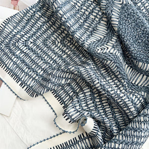 MaraSilk Pure Mulberry Silk Scarf - Square Double Crepe MS237