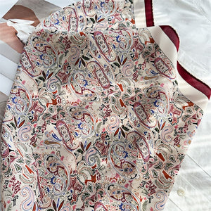 MaraSilk Pure Mulberry Silk Scarf - Square Double Crepe MS238