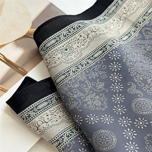 MaraSilk Pure Mulberry Silk Scarf - Square Double Crepe MS239