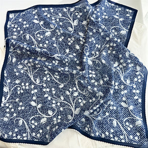 MaraSilk Pure Mulberry Silk Scarf - Square Double Crepe MS240