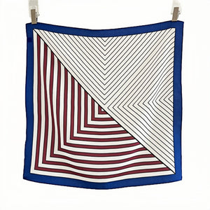 MaraSilk Pure Mulberry Silk Scarf - Square Double Crepe MS241