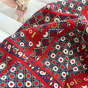 MaraSilk Pure Mulberry Silk Scarf - Square Double Crepe MS242