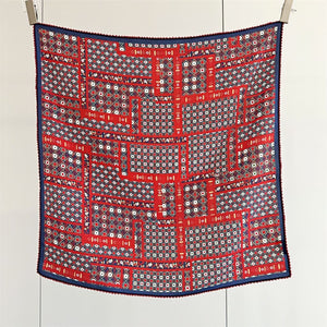 MaraSilk Pure Mulberry Silk Scarf - Square Double Crepe MS242