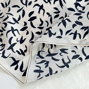 MaraSilk Pure Mulberry Silk Scarf - Square Double Crepe MS245