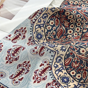 MaraSilk Pure Mulberry Silk Scarf - Square Double Crepe MS246