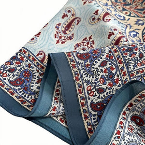 MaraSilk Pure Mulberry Silk Scarf - Square Double Crepe MS246