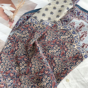 MaraSilk Pure Mulberry Silk Scarf - Square Double Crepe MS246