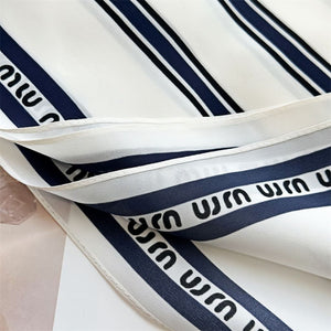 MaraSilk Pure Mulberry Silk Scarf - Square Double Crepe MS247