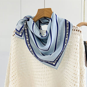 MaraSilk Pure Mulberry Silk Scarf - Square Double Crepe MS247