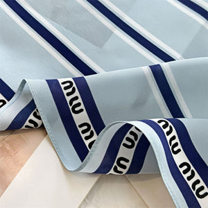 MaraSilk Pure Mulberry Silk Scarf - Square Double Crepe MS247