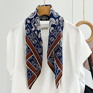 MaraSilk Pure Mulberry Silk Scarf - Square Double Crepe MS250