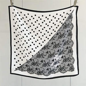 MaraSilk Pure Mulberry Silk Scarf - Square Double Crepe MS251