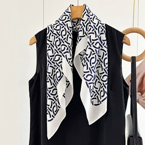 MaraSilk Pure Mulberry Silk Scarf - Square Double Crepe MS257