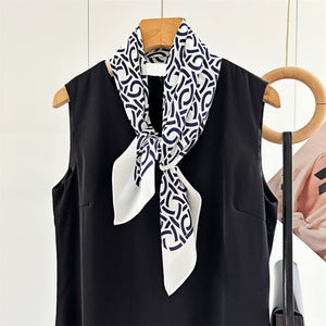 MaraSilk Pure Mulberry Silk Scarf - Square Double Crepe MS257