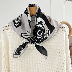 MaraSilk Pure Mulberry Silk Scarf - Square Double Crepe MS261 25" x 25" MS26101