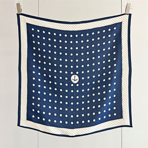 MaraSilk Pure Mulberry Silk Scarf - Square Double Crepe MS266