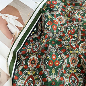 MaraSilk Pure Mulberry Silk Scarf - Square Double Crepe MS267