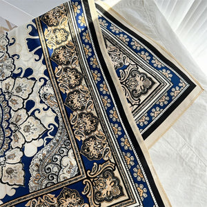 MaraSilk Pure Mulberry Silk Scarf - Square Double Crepe MS270