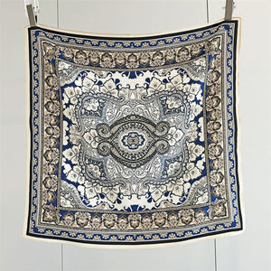 MaraSilk Pure Mulberry Silk Scarf - Square Double Crepe MS270