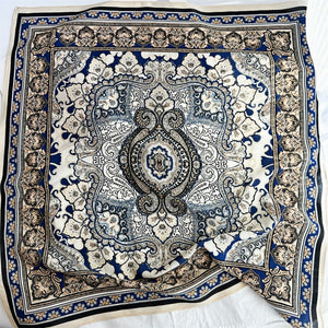 MaraSilk Pure Mulberry Silk Scarf - Square Double Crepe MS270