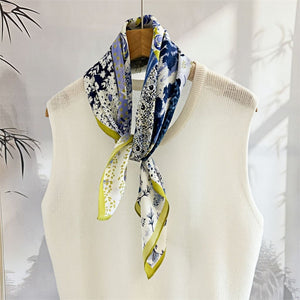 MaraSilk Pure Mulberry Silk Scarf - Square Double Crepe MS274 25" x 25" MS27401