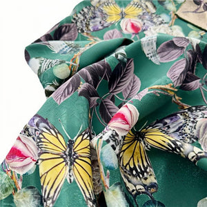 MaraSilk Pure Mulberry Silk Scarf - Square Jacquard MS495