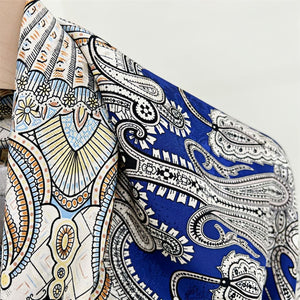 MaraSilk Pure Mulberry Silk Scarf - Square Jacquard MS500