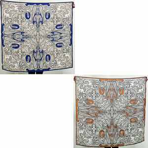 MaraSilk Pure Mulberry Silk Scarf - Square Jacquard MS500 41" x 41" MS50003