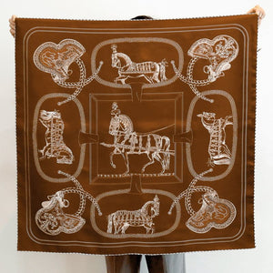MaraSilk Pure Mulberry Silk Scarf - Square Twill MS1011 34" x 34" MS101101