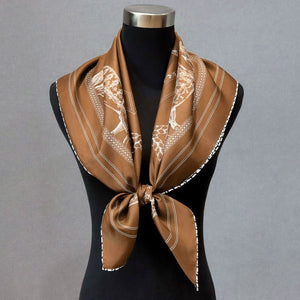 MaraSilk Pure Mulberry Silk Scarf - Square Twill MS1011