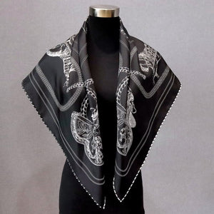 MaraSilk Pure Mulberry Silk Scarf - Square Twill MS1011