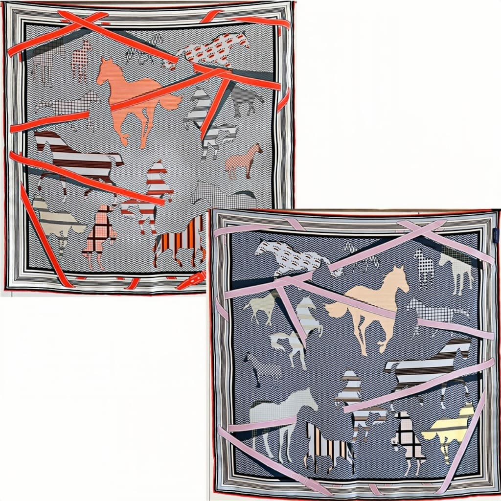 MaraSilk Pure Mulberry Silk Scarf - Square Twill MS231 25" x 25" MS23101