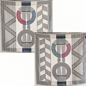 MaraSilk Pure Mulberry Silk Scarf - Square Twill MS231 25" x 25" MS23107