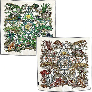 MaraSilk Pure Mulberry Silk Scarf - Square Twill MS231 25" x 25" MS23108